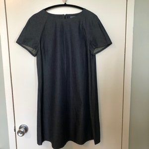 Zara Dark Denim Dress A Line